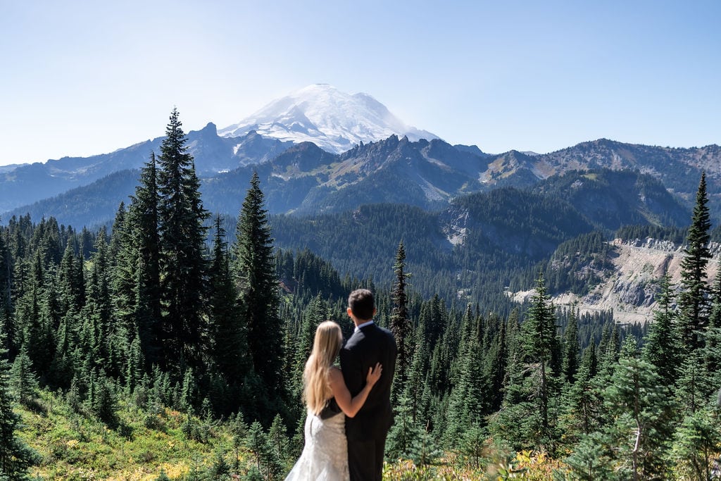 Washington State Mount Rainier Wedding Photography
